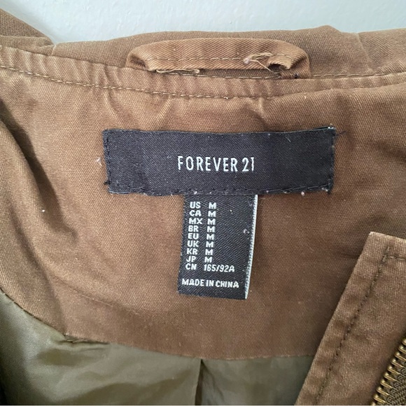 FOREVER 21 WOMENS JACKET SIZE M - Picture 4 of 5
